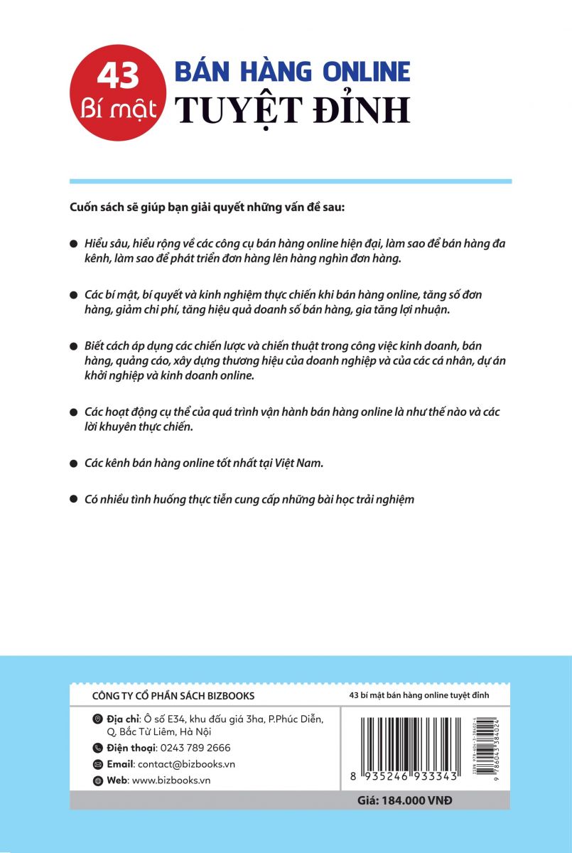 Sách 43 Bí Mật Bán Hàng Online